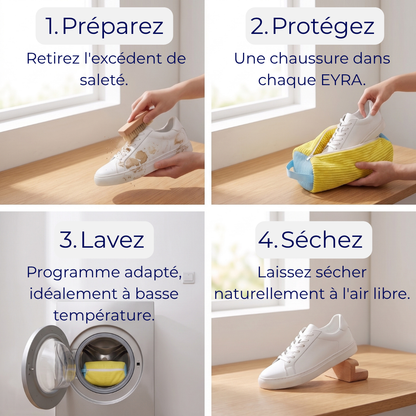 EYRA - Sac de lavage pour baskets